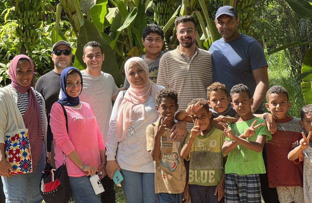 Rehal team at Bisaw Island,Aswan